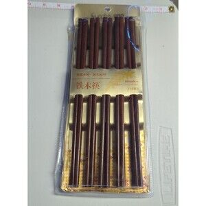 Wooden Chopsticks 10 Sets - New